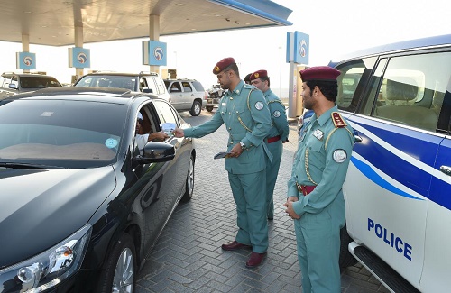 Sharjah Police Community Department joins Traffic and Patrols Department in reducing fatalities on Mulaiha road